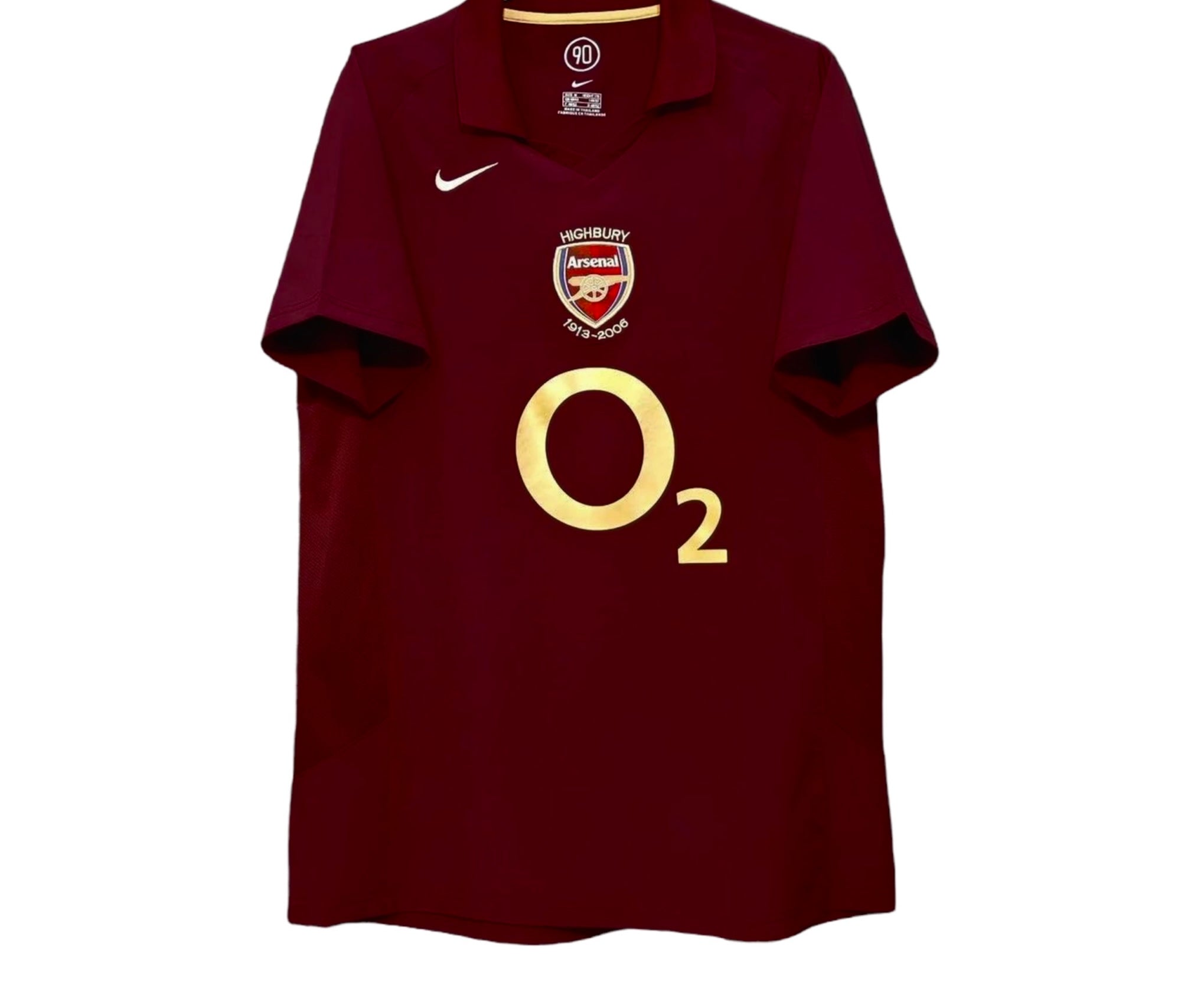 Arsenal O2 Jersey 03/04'