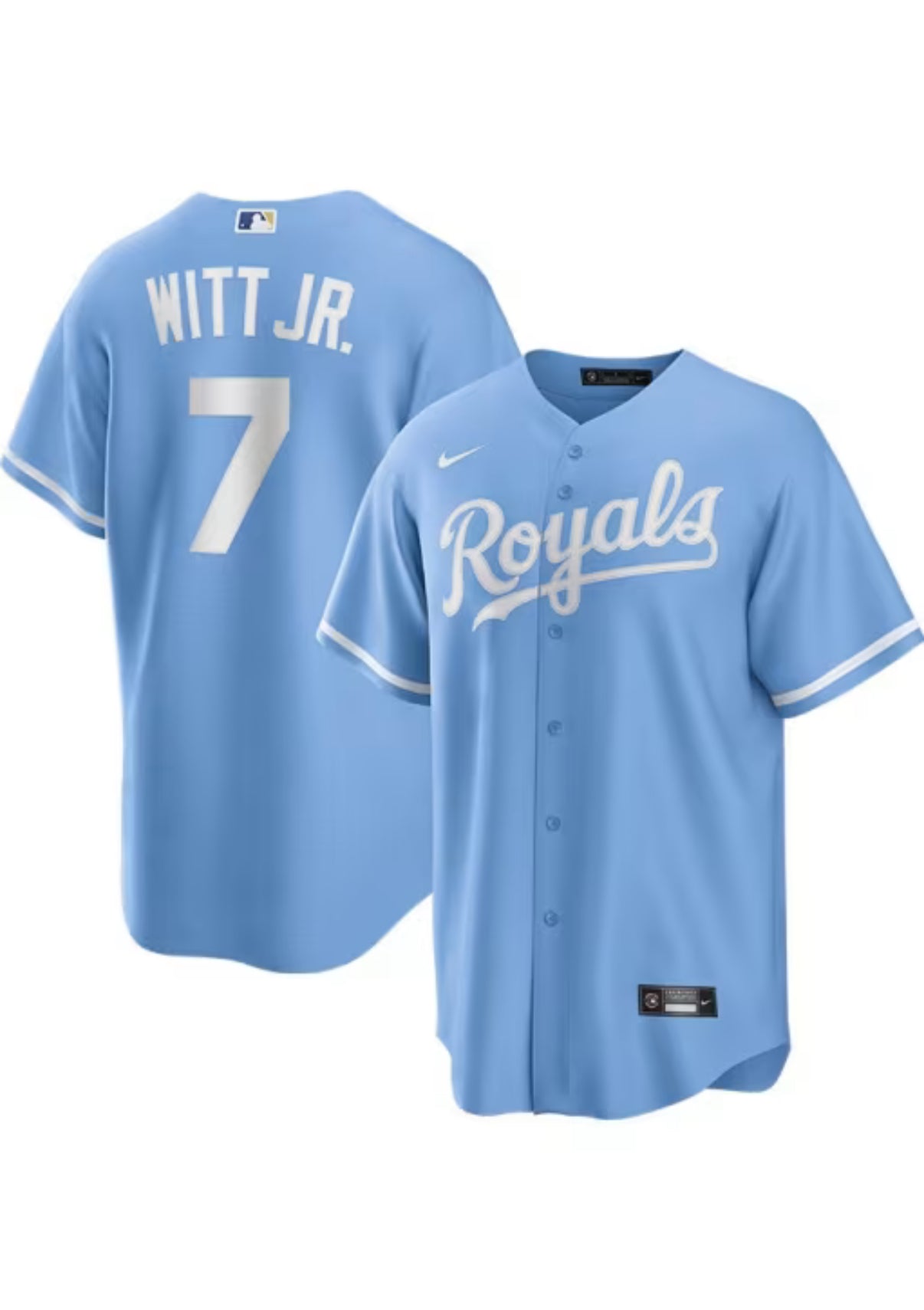 Kansas City Bobby Witt Jr Jersey