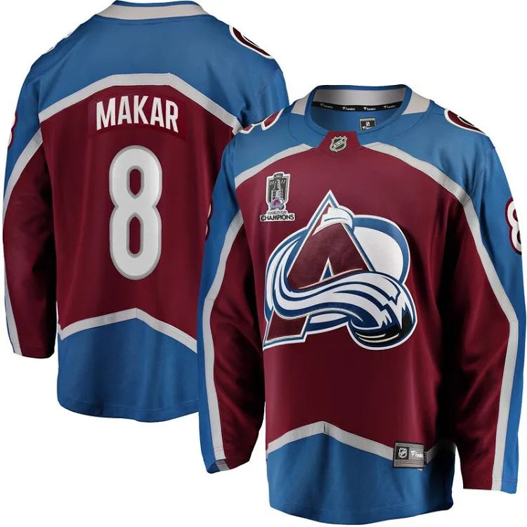 Colorado Avalanche Cale Maker Jersey